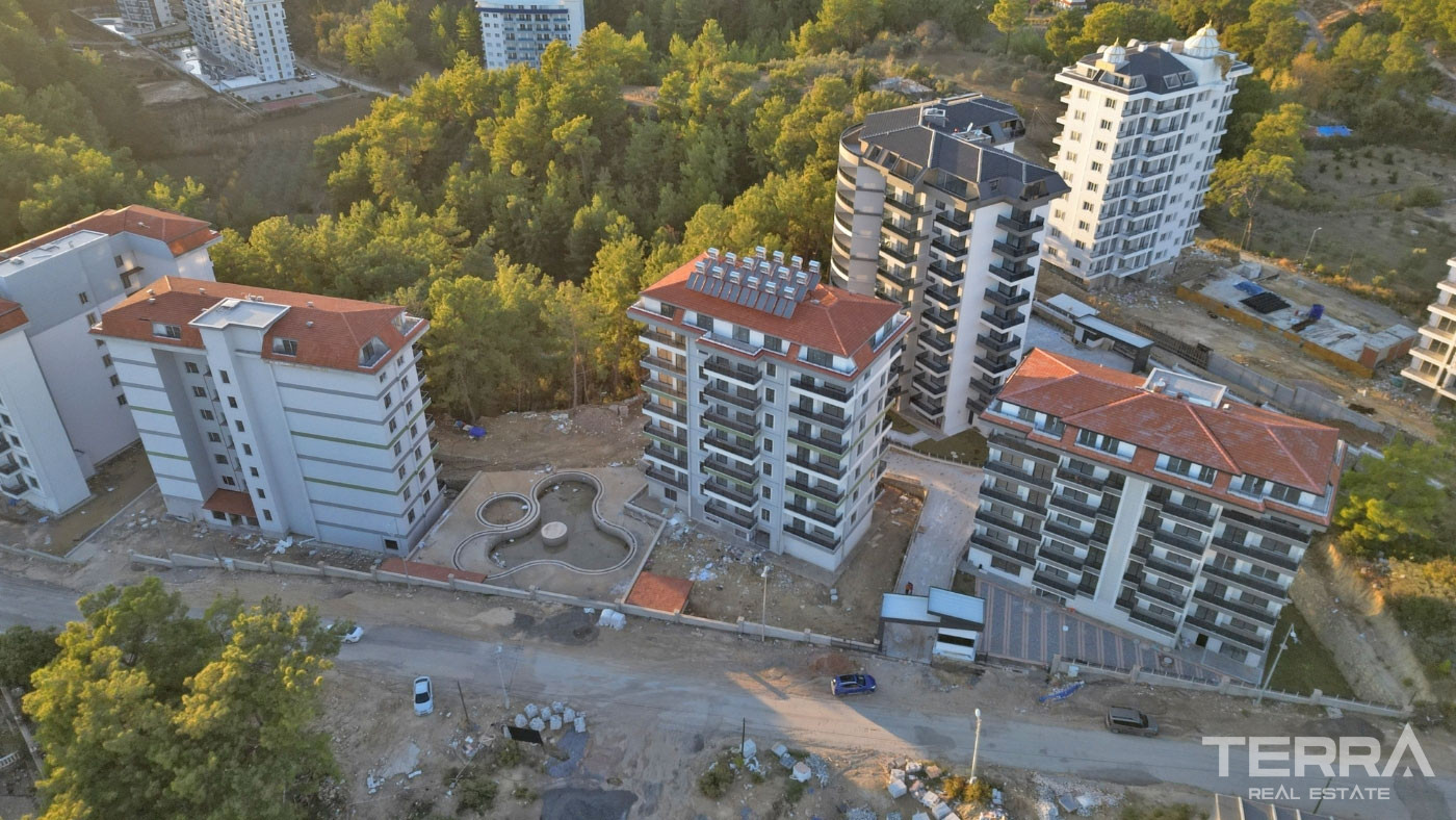 Sea View Apartments in Alanya Avsallar with 5-Star Amenities - 99514