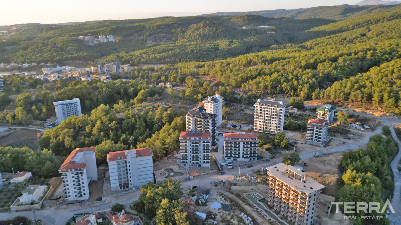 Sea View Apartments in Alanya Avsallar with 5-Star Amenities - 99516