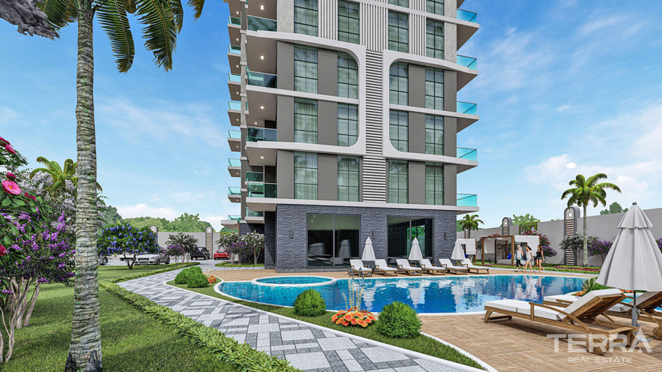 Affordable Nature and Sea View Apartments in Mahmutlar Alanya
