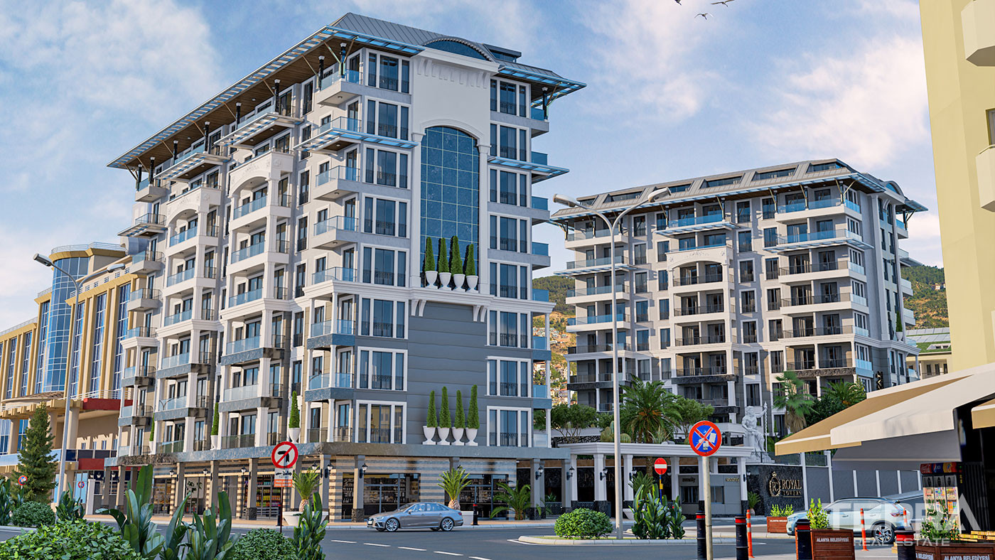 Apartments with High Investment Potential in City Center of Alanya - 57763