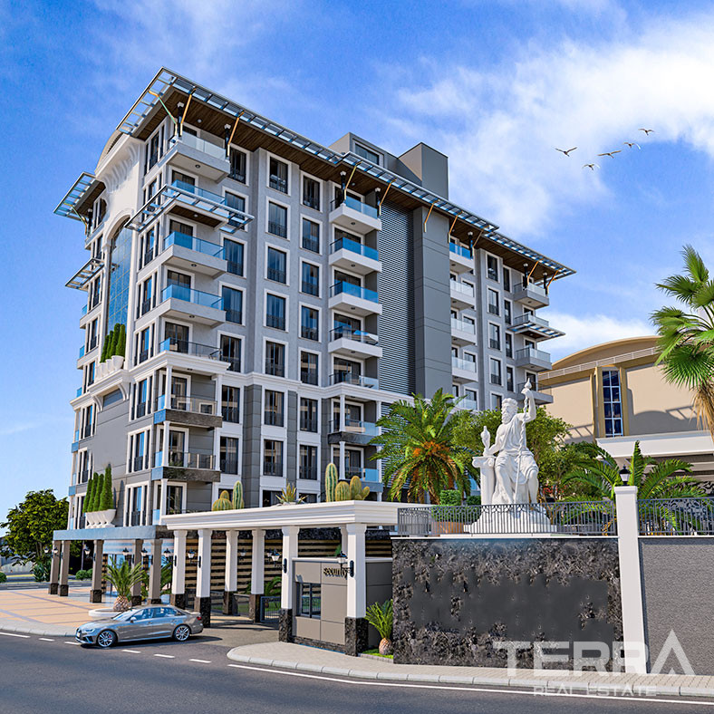 Apartments with High Investment Potential in City Center of Alanya - 57762
