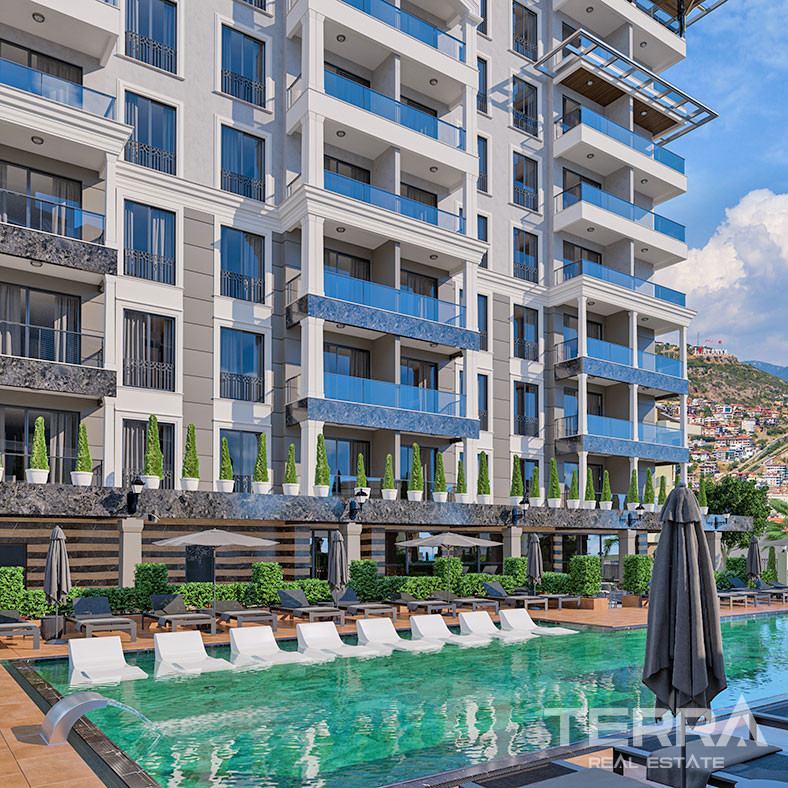 Apartments with High Investment Potential in City Center of Alanya - 57767