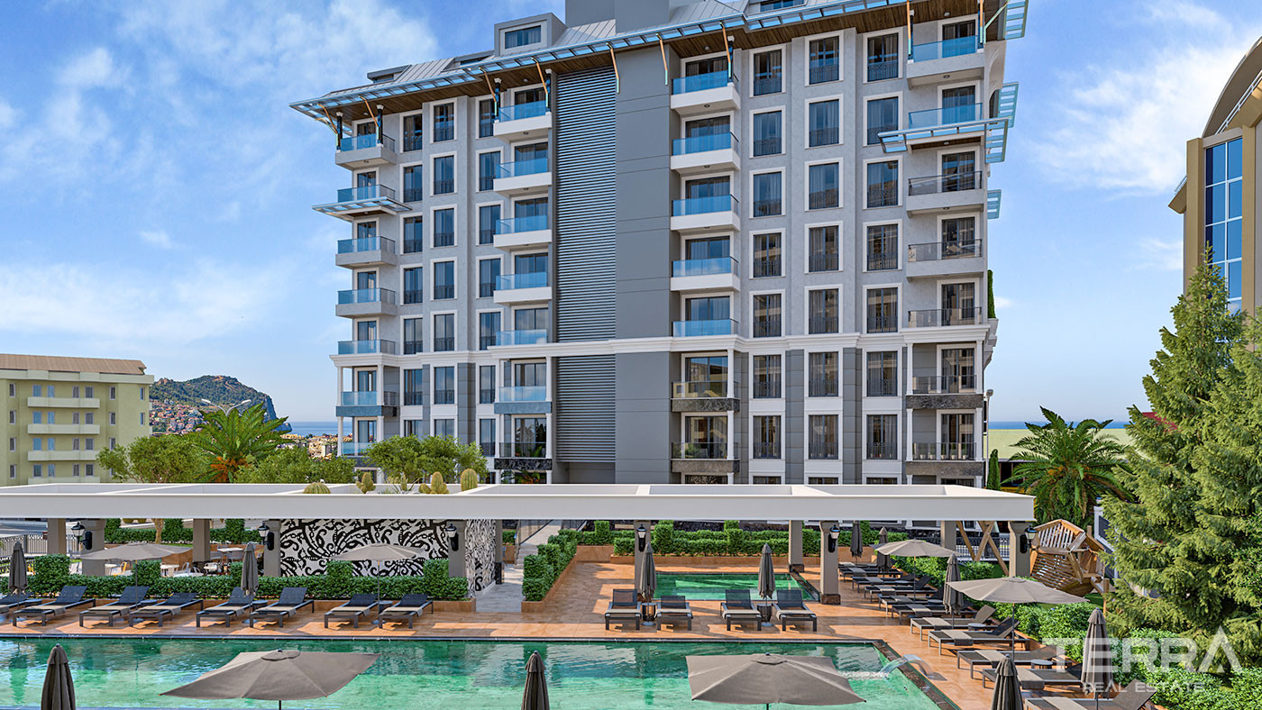 Apartments with High Investment Potential in City Center of Alanya - 57769