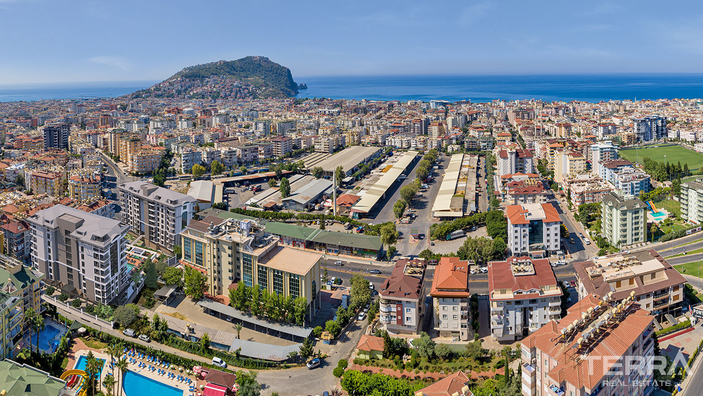 Apartments with High Investment Potential in City Center of Alanya - 57773