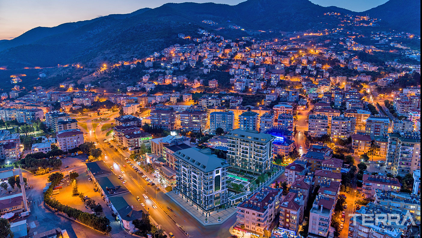 Apartments with High Investment Potential in City Center of Alanya - 57779