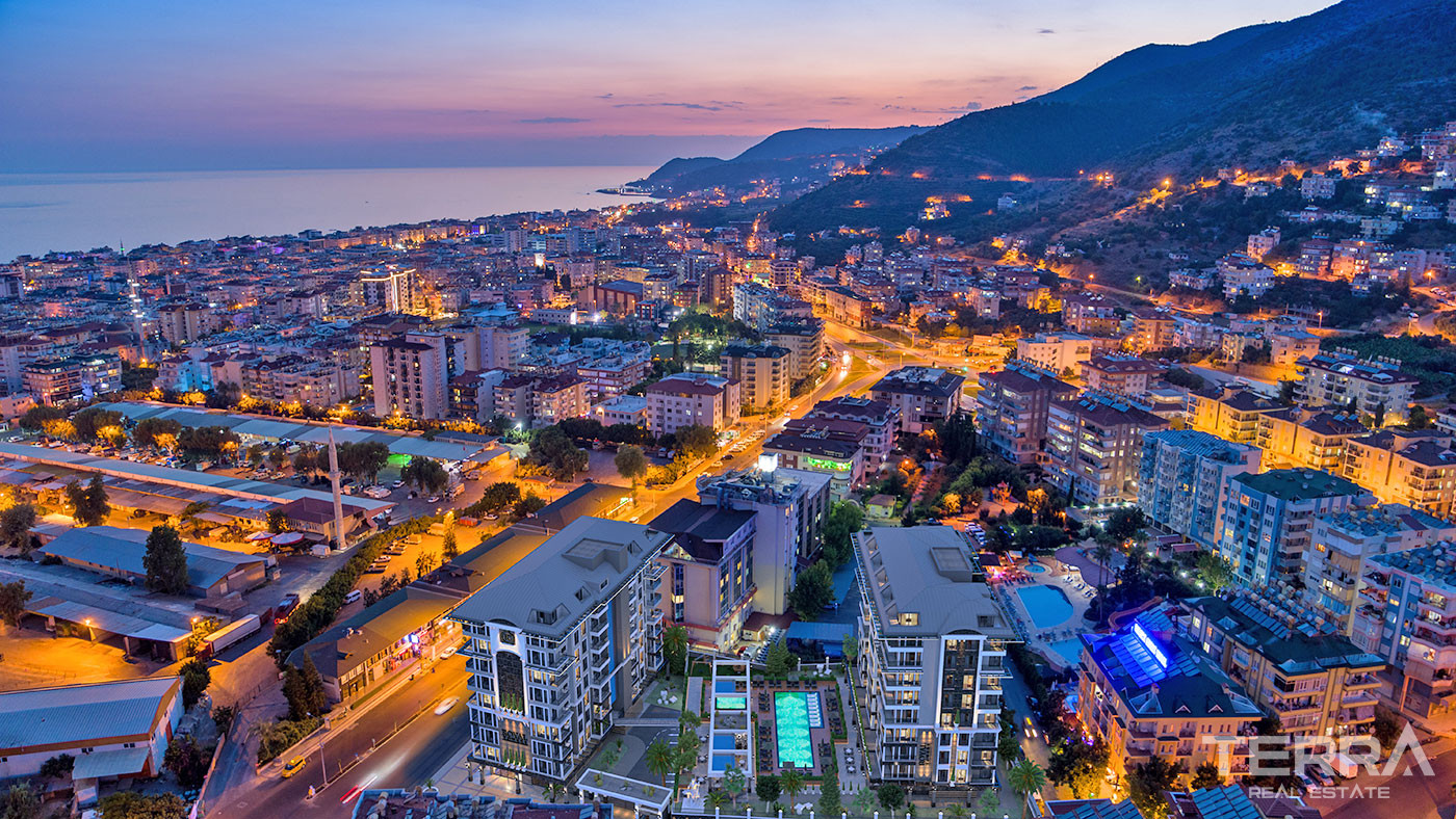 Apartments with High Investment Potential in City Center of Alanya - 57780