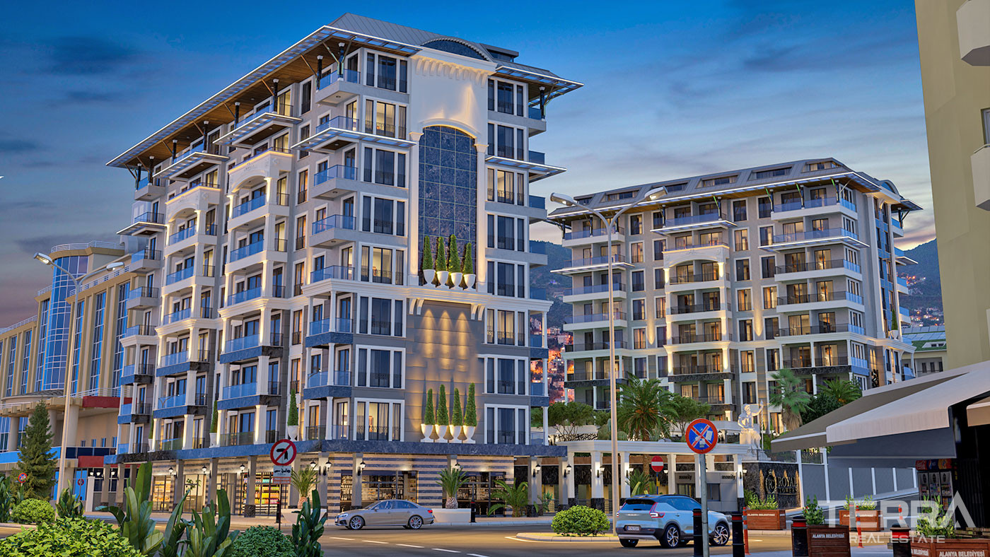 Apartments with High Investment Potential in City Center of Alanya - 57781