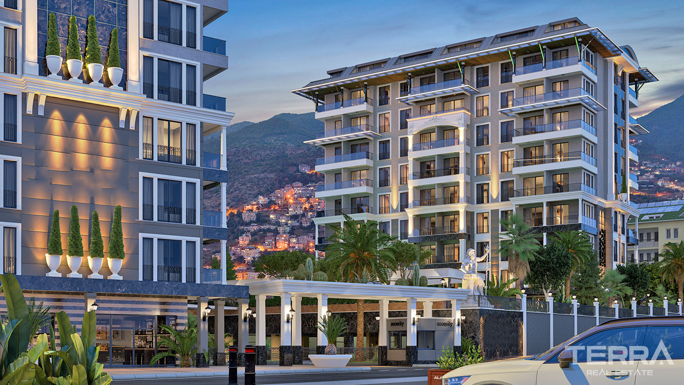 Apartments with High Investment Potential in City Center of Alanya - 57783