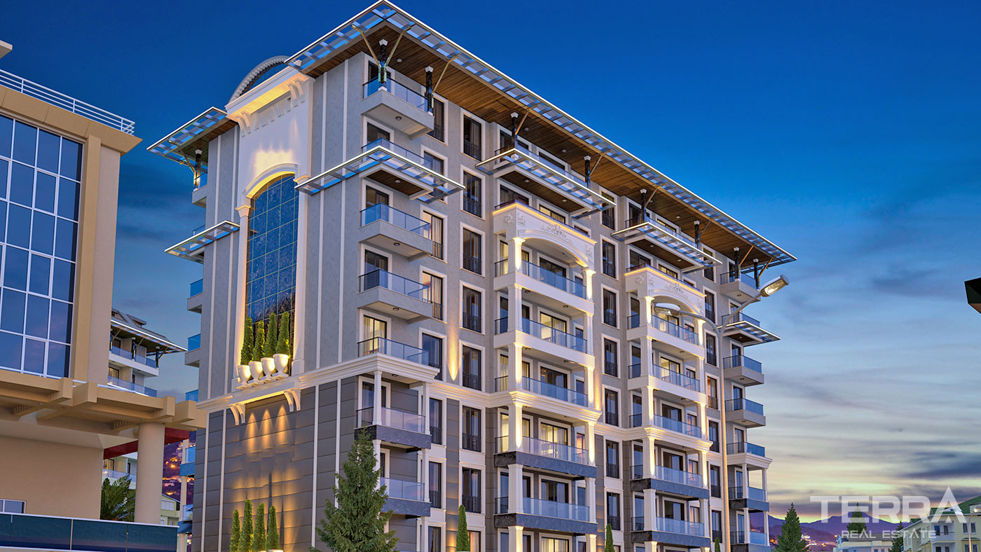 Apartments with High Investment Potential in City Center of Alanya - 57784