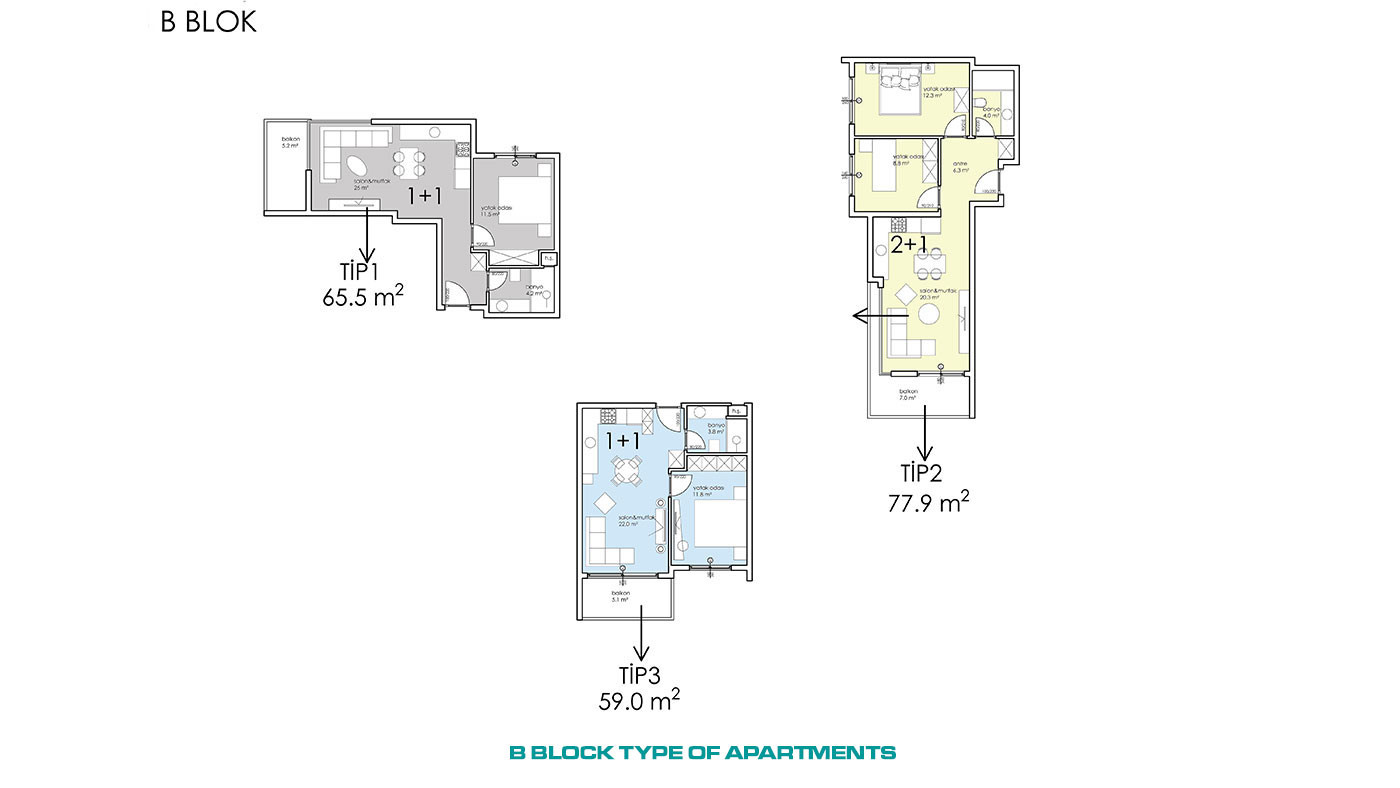 Apartments with High Investment Potential in City Center of Alanya - 57805