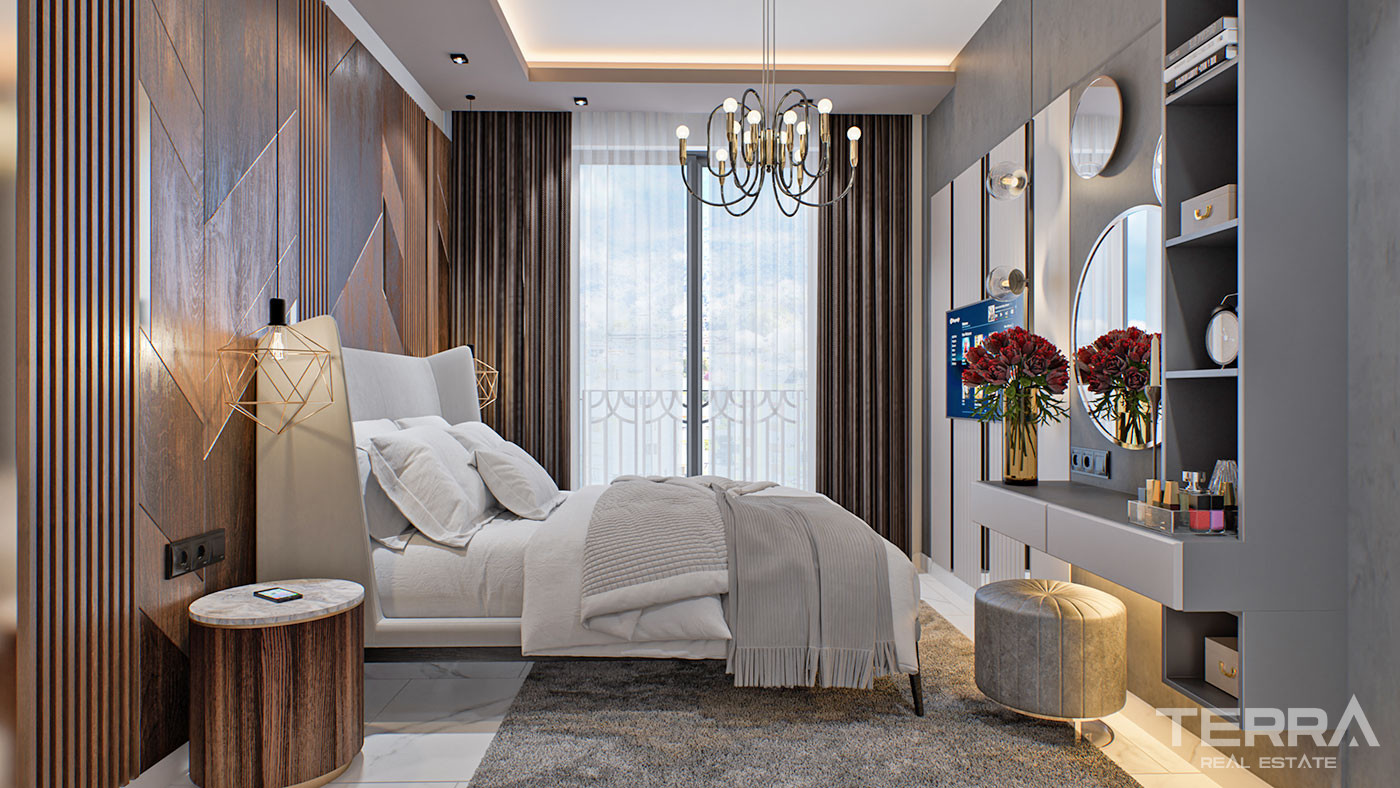 Apartments with High Investment Potential in City Center of Alanya - 57813