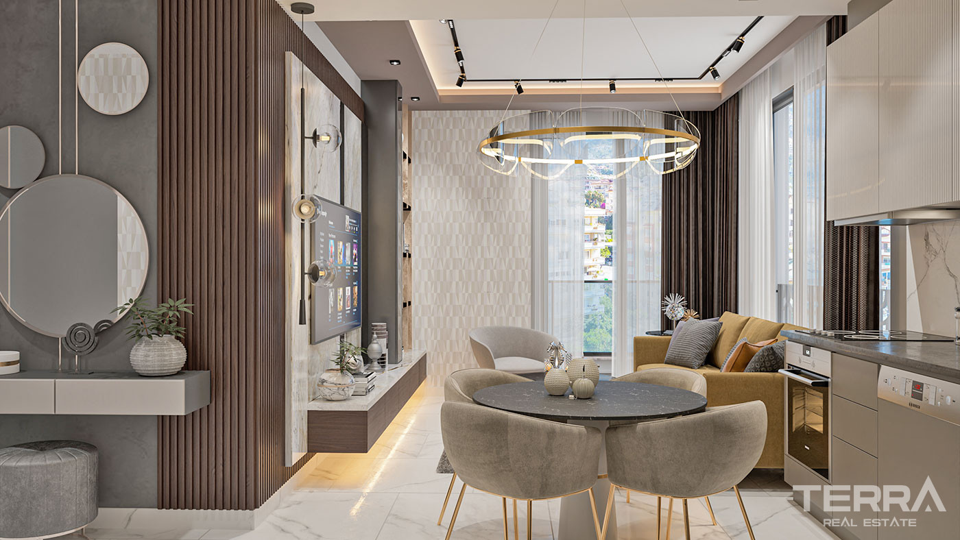 Apartments with High Investment Potential in City Center of Alanya - 57815