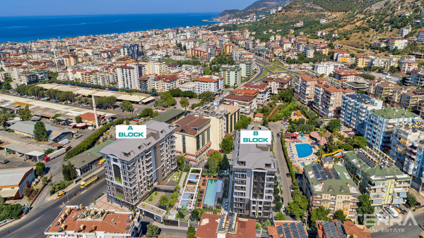 Apartments with High Investment Potential in City Center of Alanya