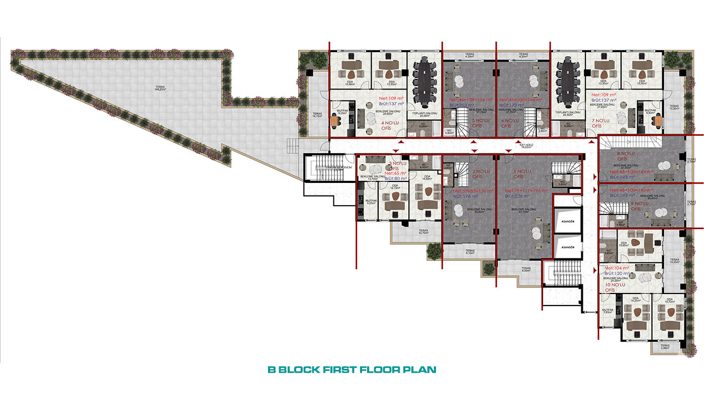 Commercial Real Estate with Investment Potential in Alanya Oba - 57945