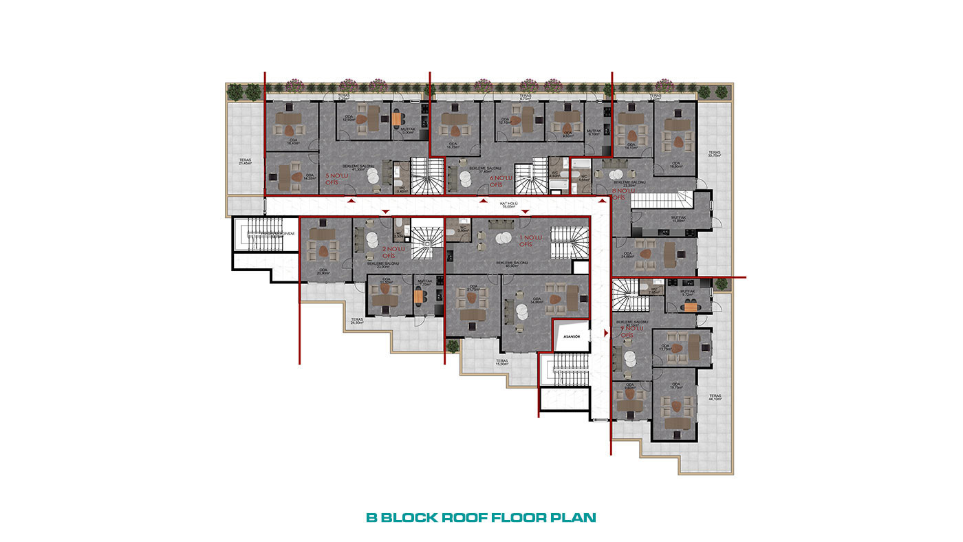 Commercial Real Estate with Investment Potential in Alanya Oba - 57946