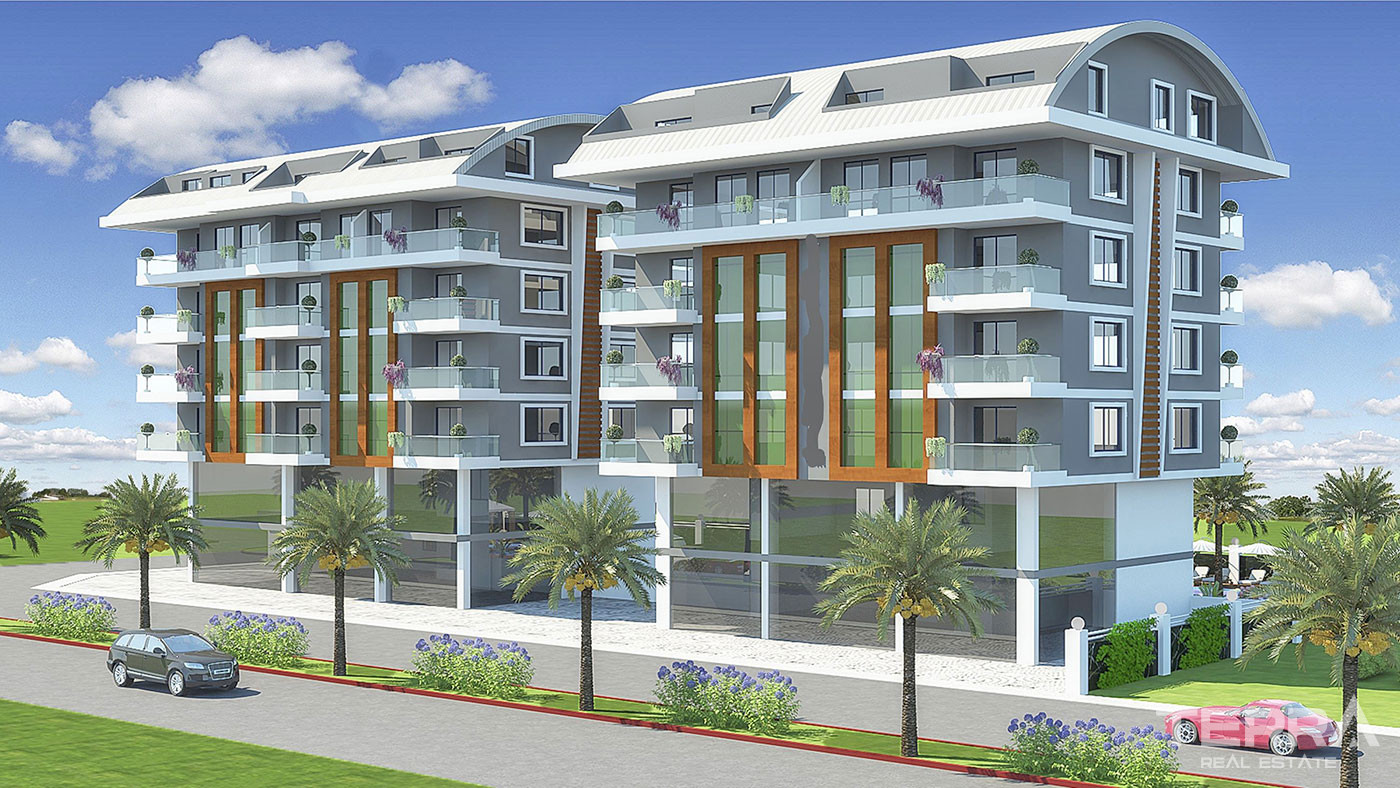 Apartments with Rich Amenities, Close to the Beach in Kargıcak, Alanya - 57953