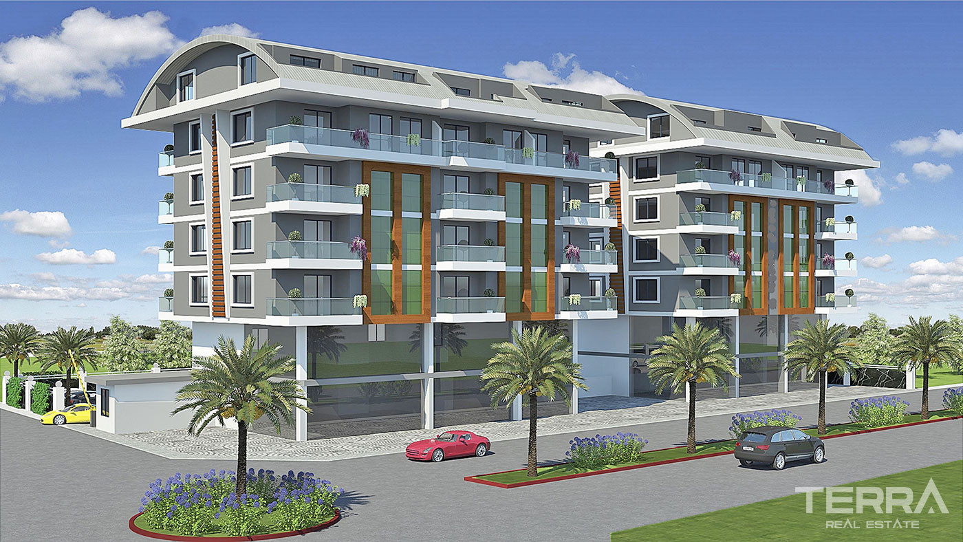 Apartments with Rich Amenities, Close to the Beach in Kargıcak, Alanya - 57954