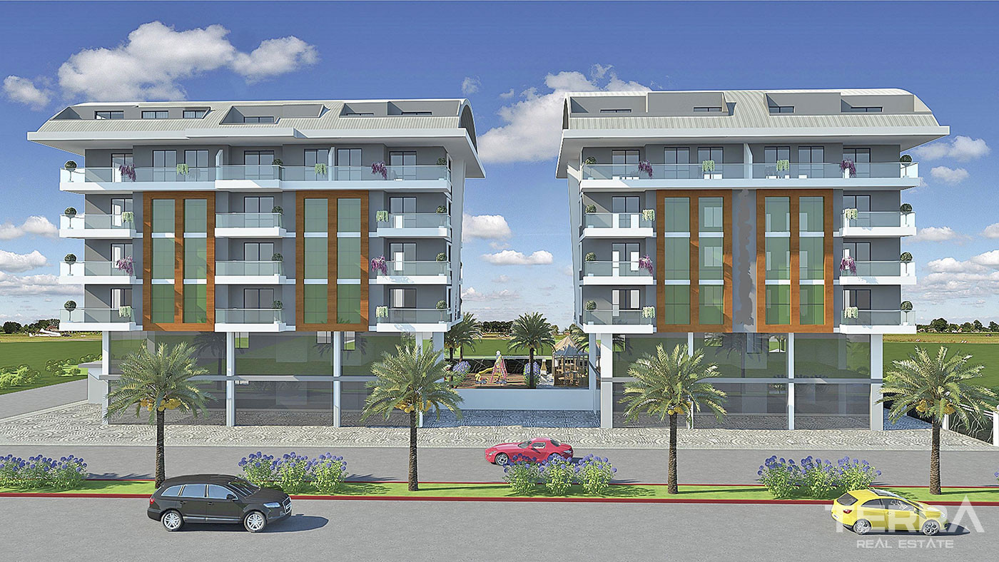 Apartments with Rich Amenities, Close to the Beach in Kargıcak, Alanya - 57955