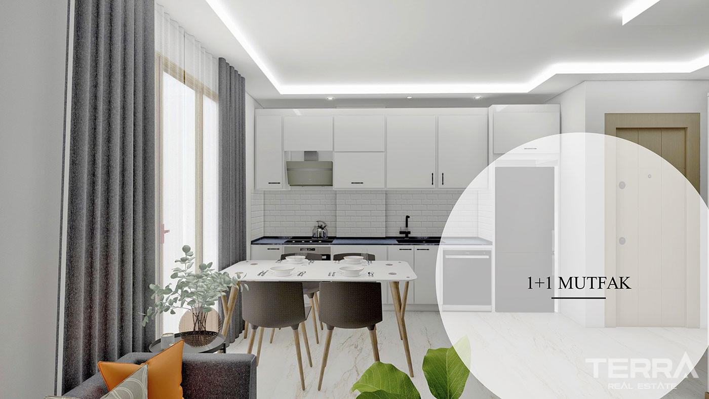 Apartments with Rich Amenities, Close to the Beach in Kargıcak, Alanya - 57969
