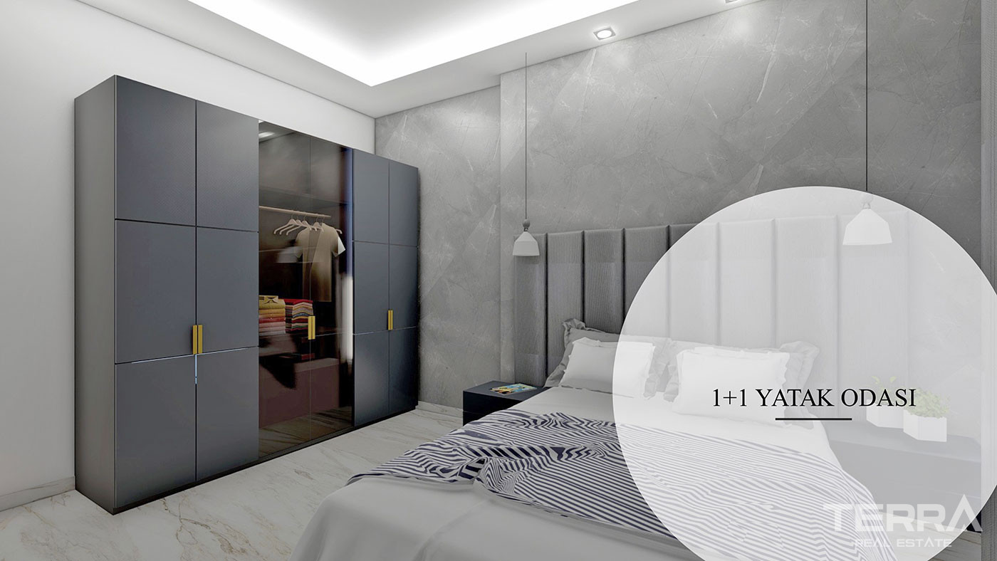Apartments with Rich Amenities, Close to the Beach in Kargıcak, Alanya - 57970