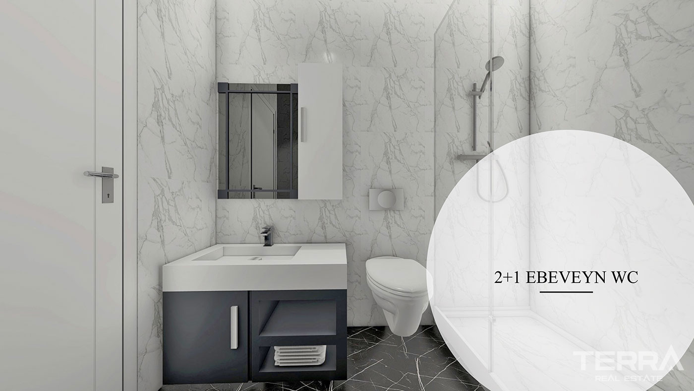 Apartments with Rich Amenities, Close to the Beach in Kargıcak, Alanya - 57976