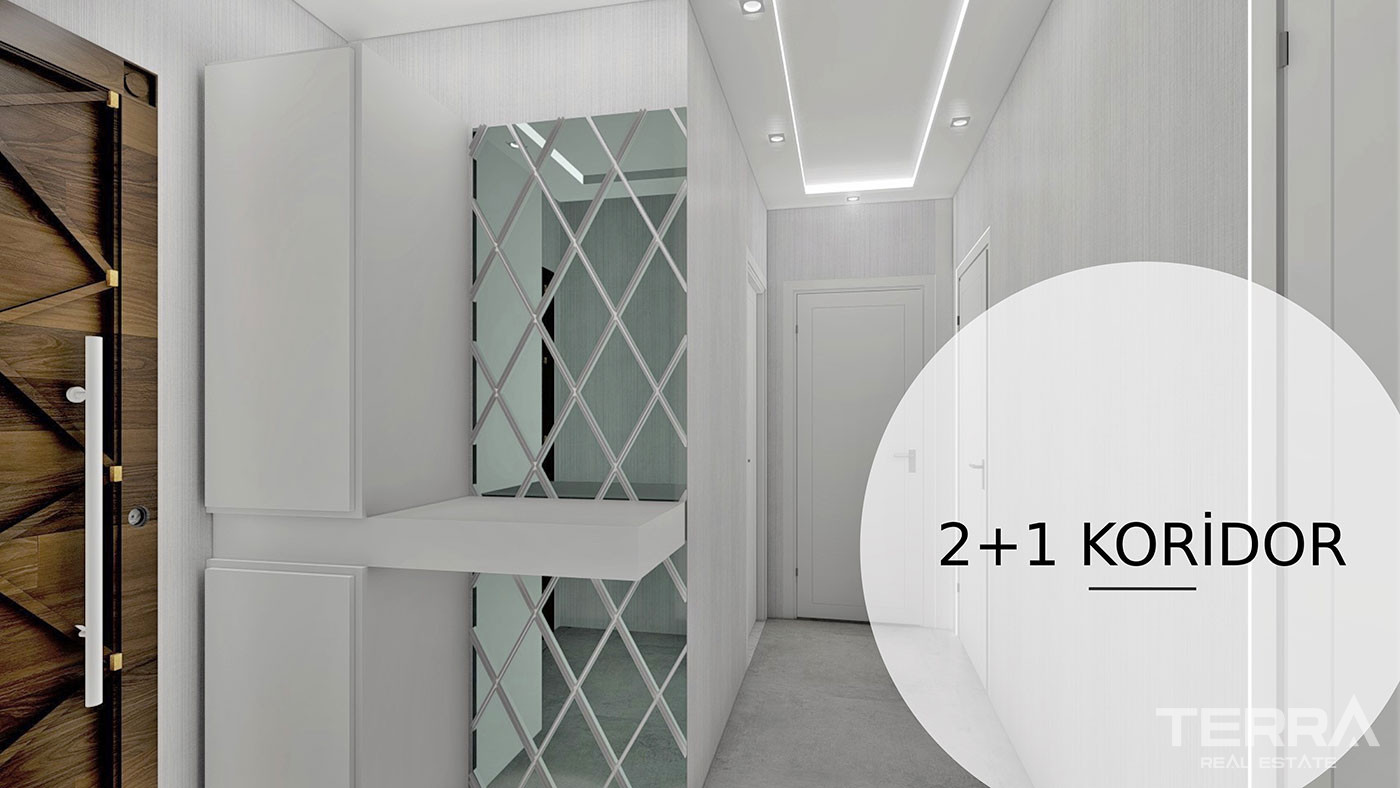 Apartments with Rich Amenities, Close to the Beach in Kargıcak, Alanya - 57977