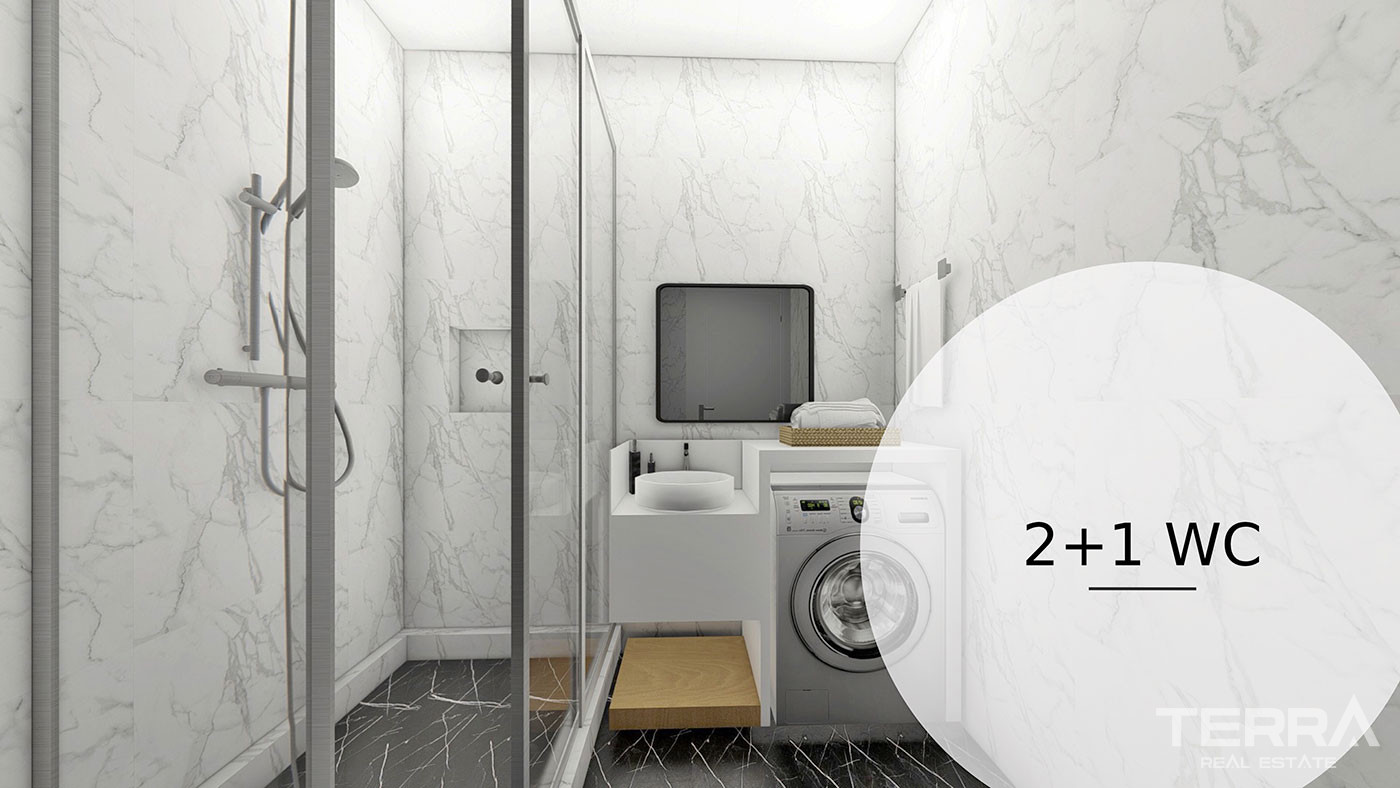 Apartments with Rich Amenities, Close to the Beach in Kargıcak, Alanya - 57978