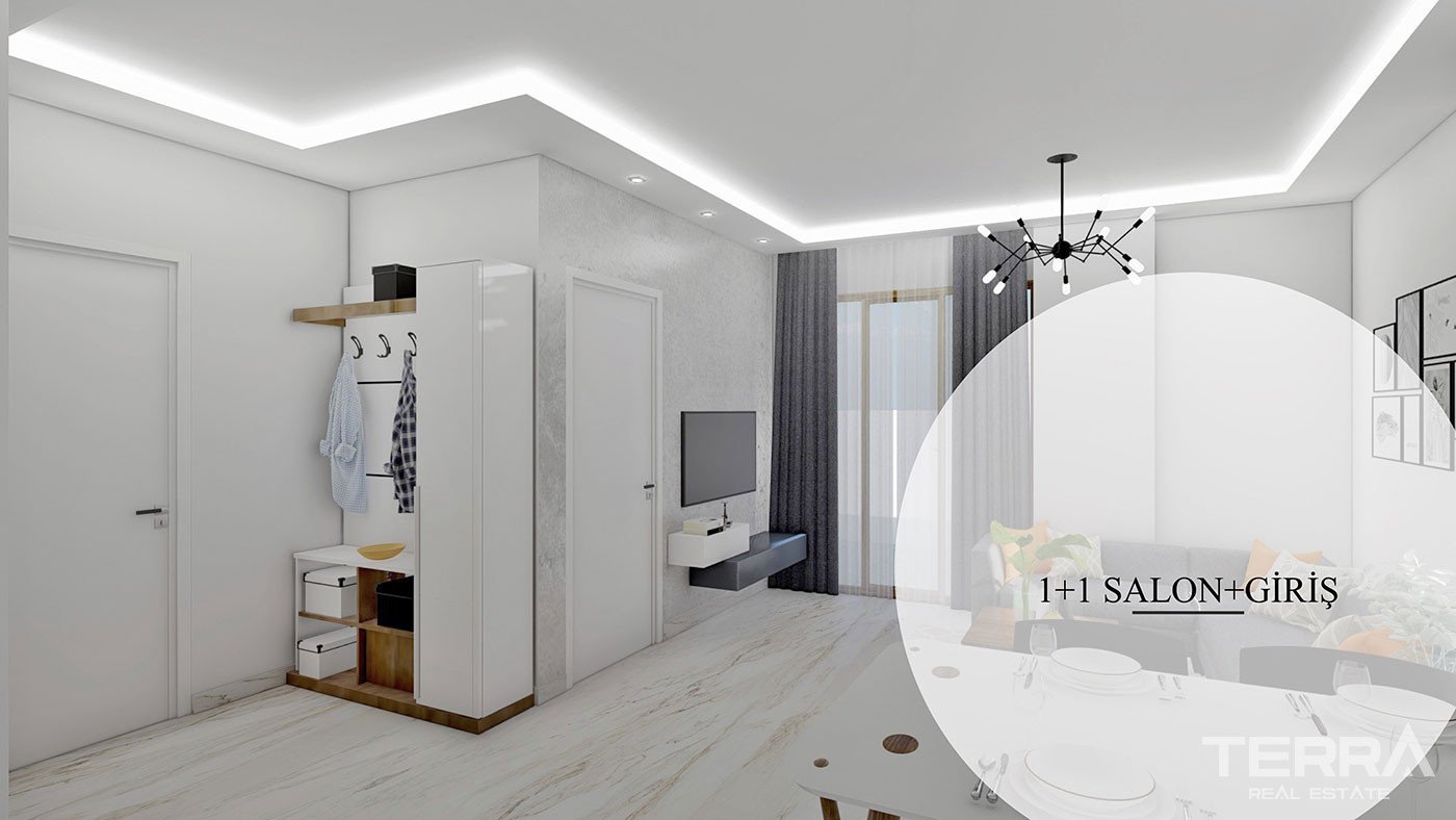 Apartments with Rich Amenities, Close to the Beach in Kargıcak, Alanya - 57979