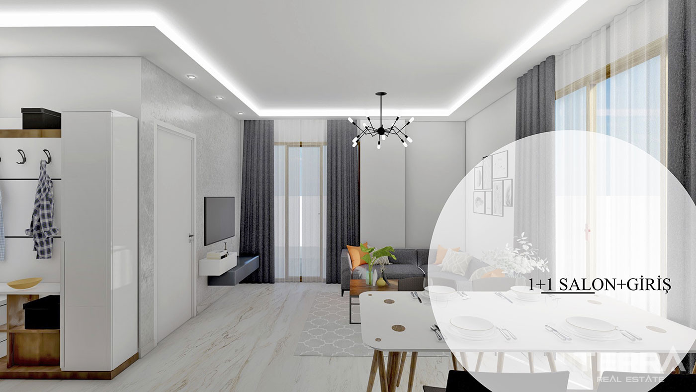 Apartments with Rich Amenities, Close to the Beach in Kargıcak, Alanya - 57980