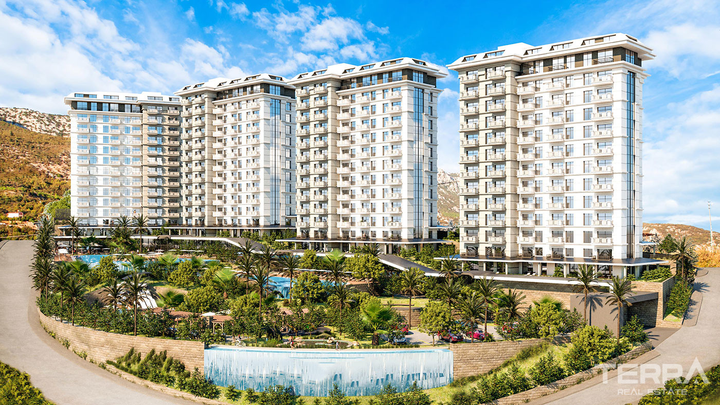 Affordable Apartments in Mahmutlar Alanya with Exclusive Amenities - 58392