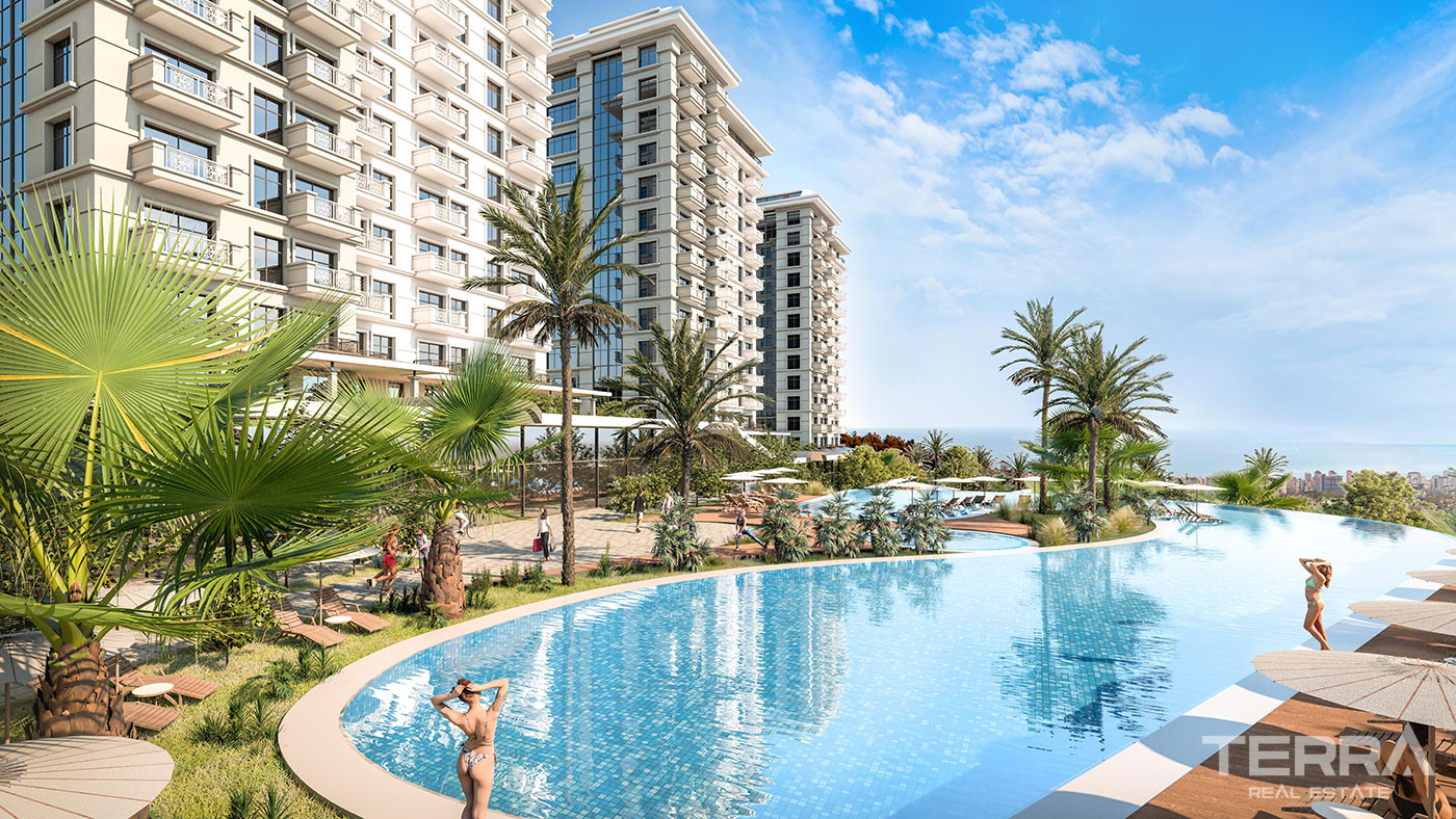 Affordable Apartments in Mahmutlar Alanya with Exclusive Amenities - 58395