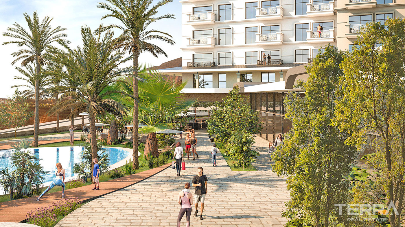 Affordable Apartments in Mahmutlar Alanya with Exclusive Amenities - 58396