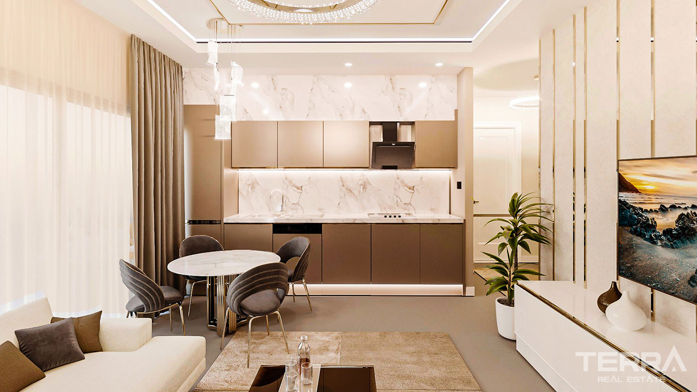 Affordable Apartments in Mahmutlar Alanya with Exclusive Amenities - 58439