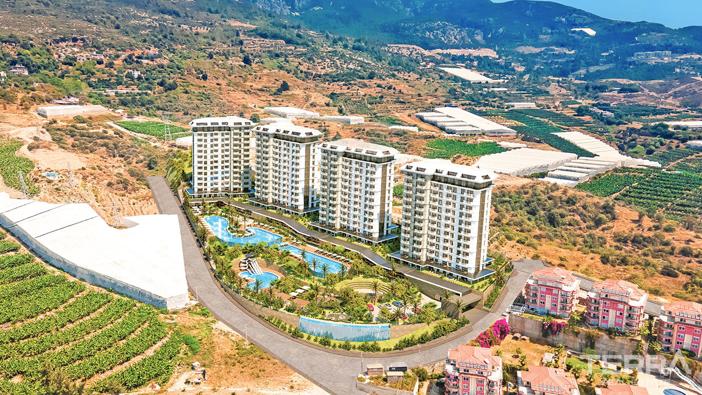 Affordable Apartments in Mahmutlar Alanya with Exclusive Amenities - 58444