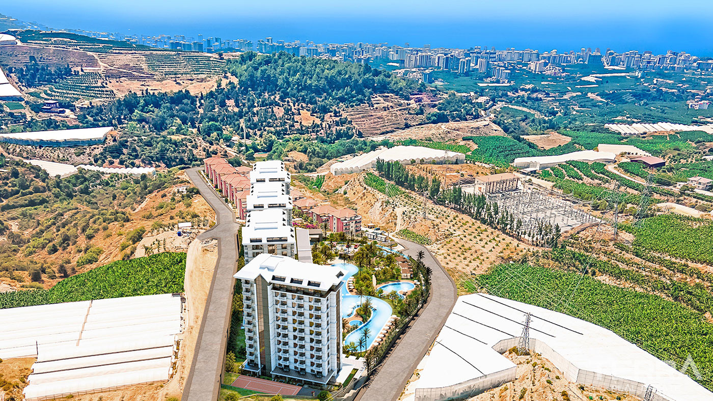 Affordable Apartments in Mahmutlar Alanya with Exclusive Amenities - 58452