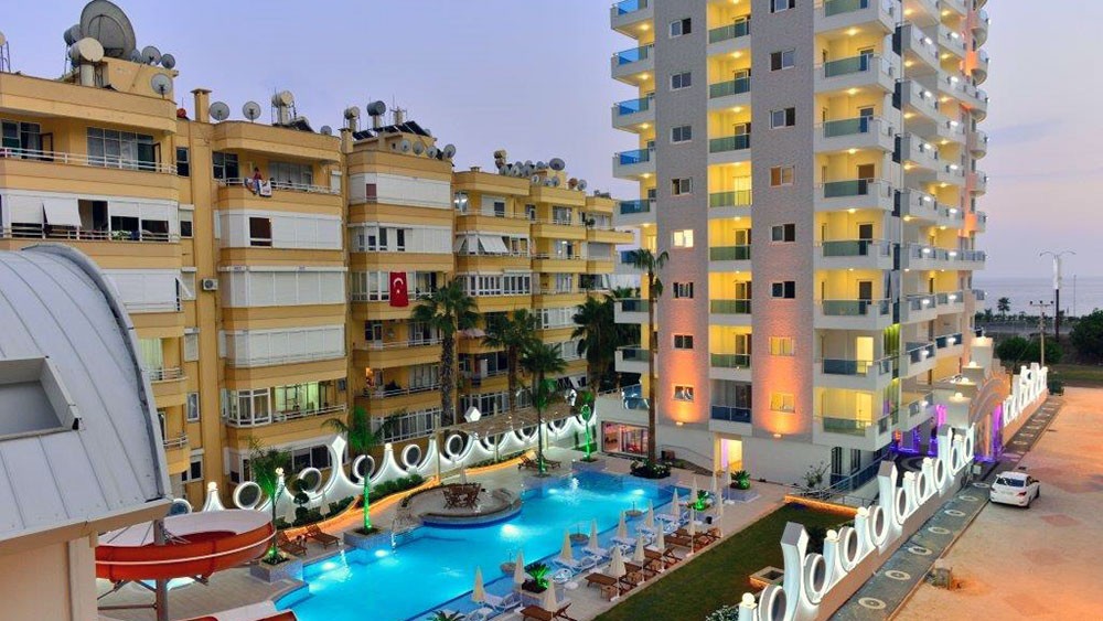 Queen Residence seafront apartments in Mahmutlar, Alanya - 1251