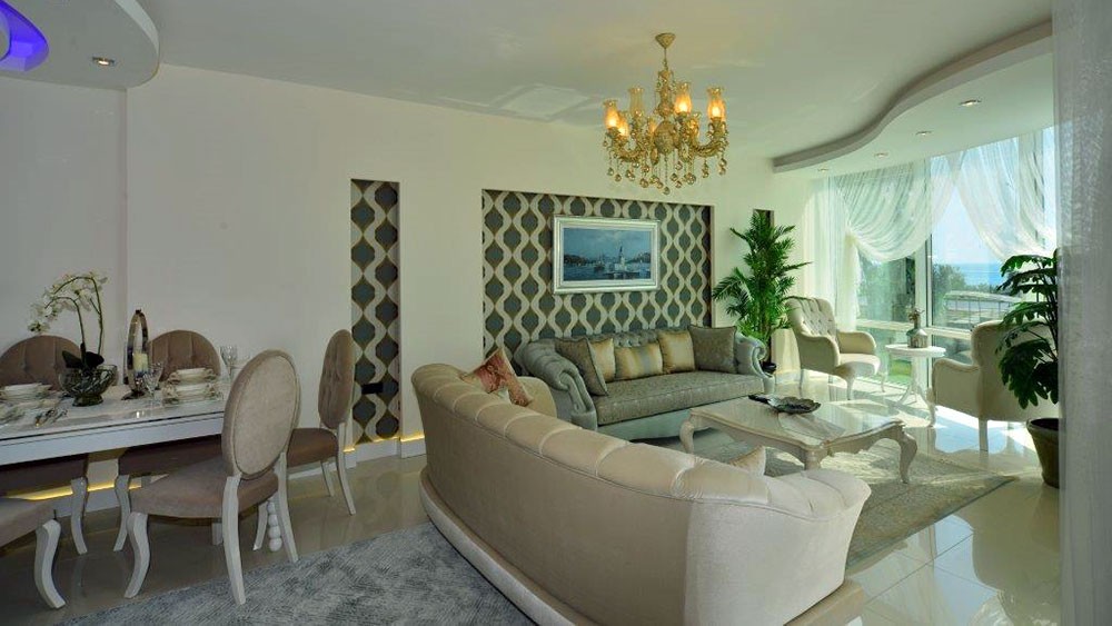 Queen Residence seafront apartments in Mahmutlar, Alanya - 1277