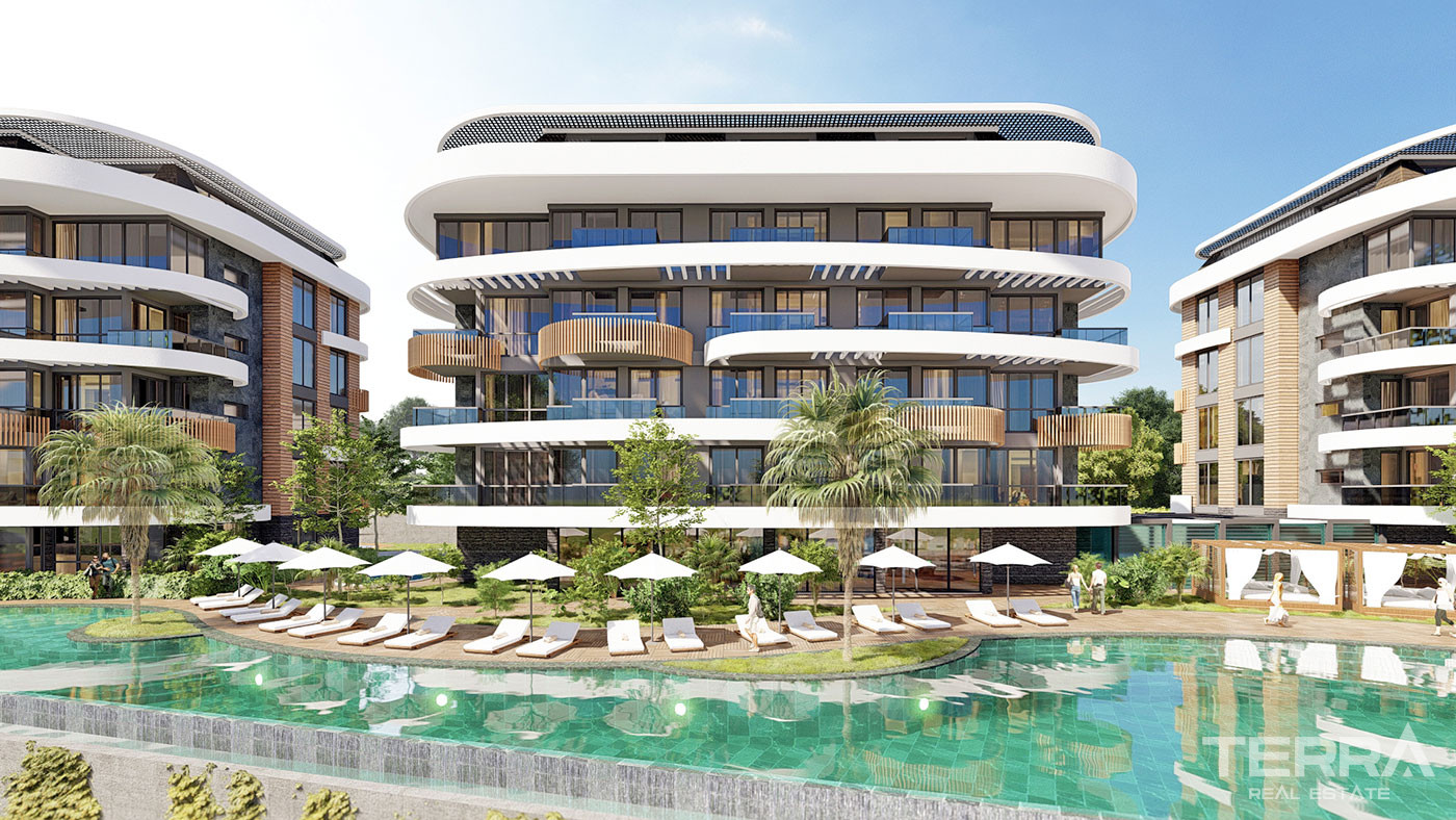Sea View Apartments for Sale in Alanya, Kestel, Turkey - 58518