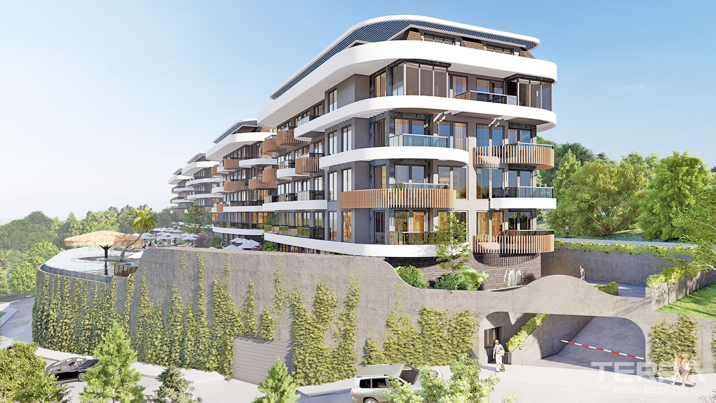 Sea View Apartments for Sale in Alanya, Kestel, Turkey - 58527