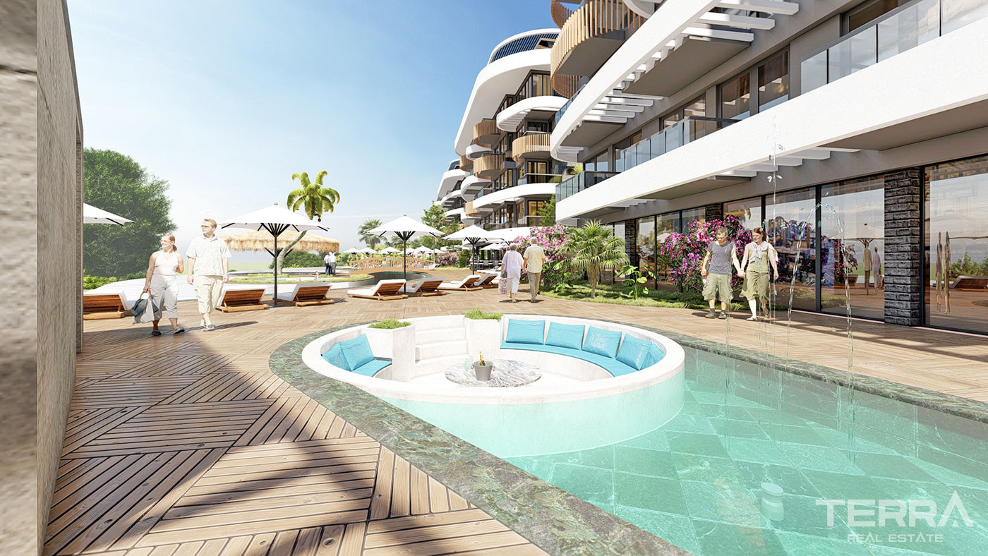 Sea View Apartments for Sale in Alanya, Kestel, Turkey - 58533