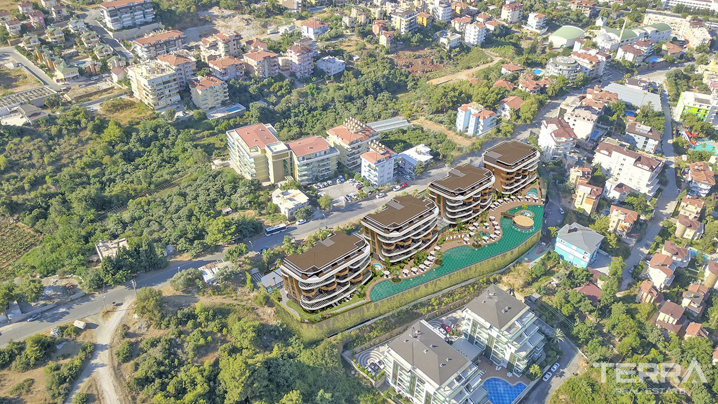 Sea View Apartments for Sale in Alanya, Kestel, Turkey - 58585