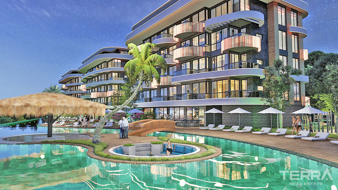 Sea View Apartments for Sale in Alanya, Kestel, Turkey - 58589