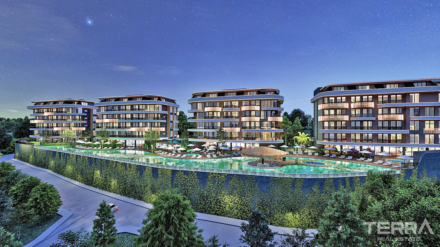 Sea View Apartments for Sale in Alanya, Kestel, Turkey - 58593