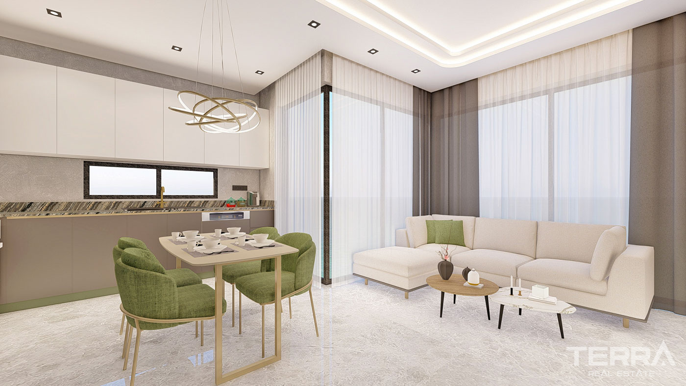Sea View Apartments for Sale in Alanya, Kestel, Turkey - 58648