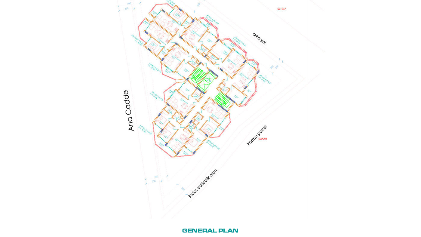 Luksusowe apartamenty w Alanyi Oba w odległości spaceru od plaży - 58803