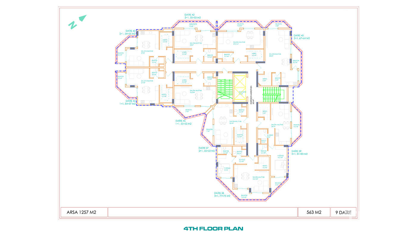 Luksusowe apartamenty w Alanyi Oba w odległości spaceru od plaży - 101453
