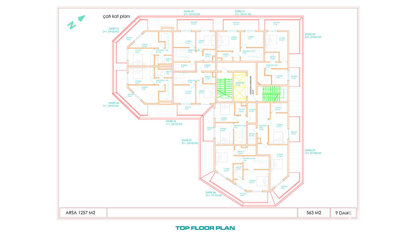 Luksusowe apartamenty w Alanyi Oba w odległości spaceru od plaży - 101455
