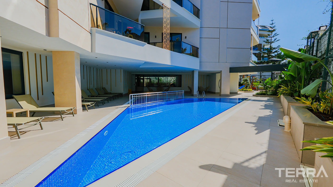 Luksusowe apartamenty w Alanyi Oba w odległości spaceru od plaży - 101482