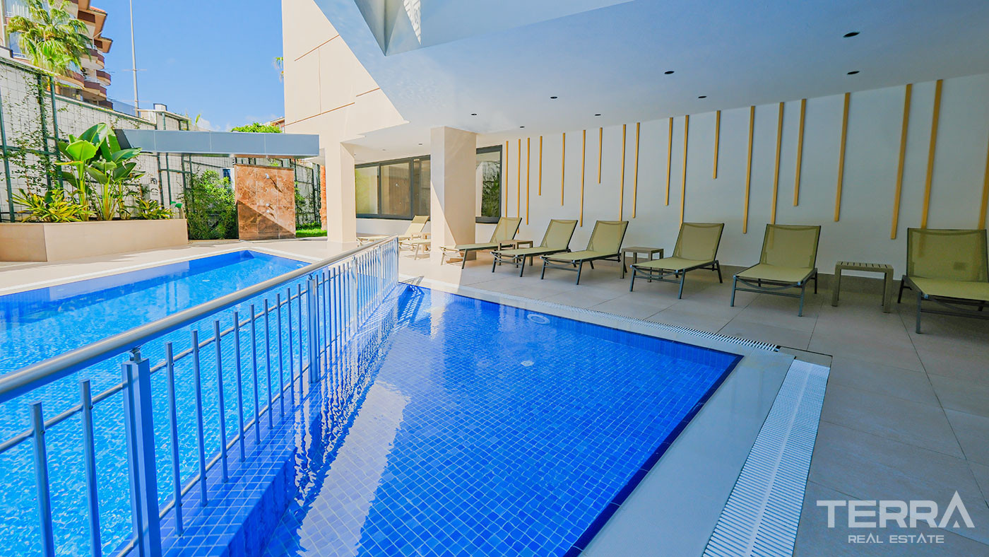 Luksusowe apartamenty w Alanyi Oba w odległości spaceru od plaży - 101484