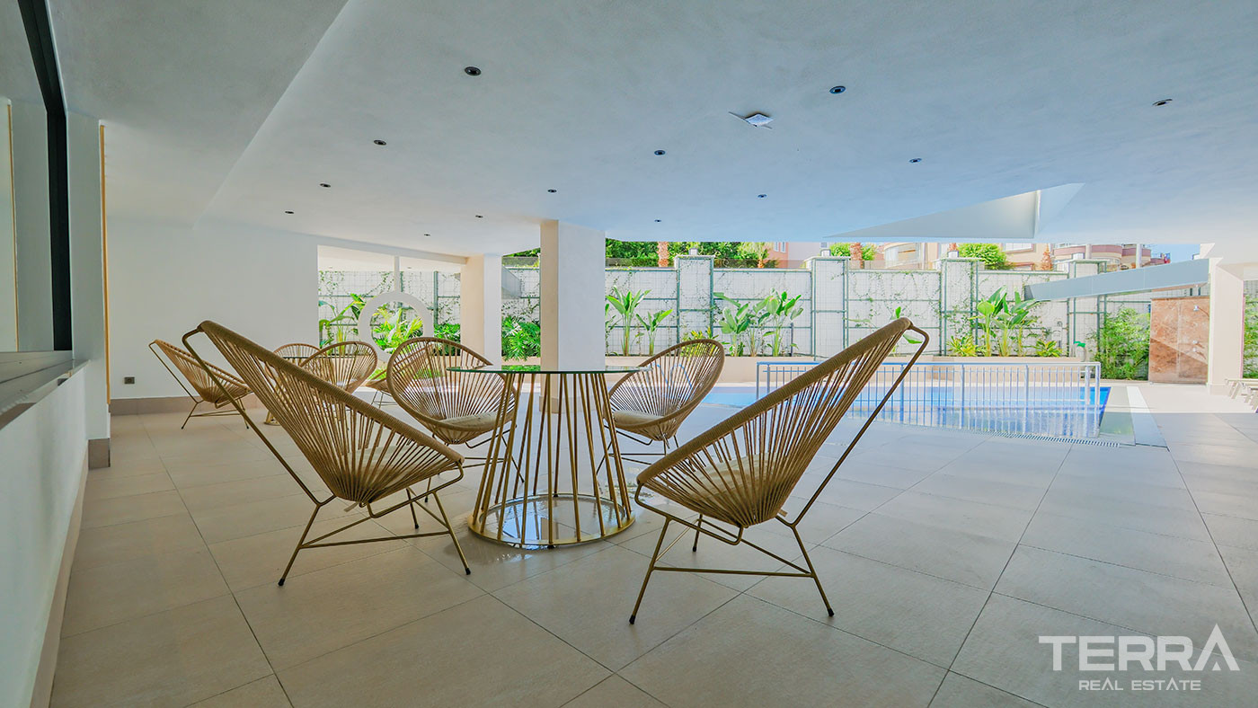 Luksusowe apartamenty w Alanyi Oba w odległości spaceru od plaży - 101485